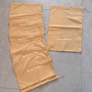 Bundle 6 Acne Studios Dustbags